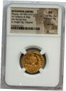 古代金貨 ビザンテ帝国 フォカス AD 602 - 610 AV ソリダス NGC MS 4.36g JPAncient Gold Coin BYZANTE E...