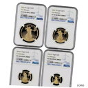 2022 ゴールド アメリカン イーグル 4 コイン セット FR PF70 ULTRA CAMEO 22EF 初回リリース2022 Gold American...
