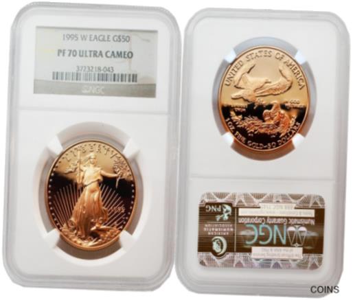 ڶ/ʼݾڽա ƥ  USA 1995W Eagle $50 1 oz Gold NGC PF70 ULTRA CAMEO [̵] #got-wr-011004-3766