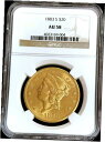 1883 S ゴールド USA 20 ドル リバティ ヘッド ダブル イーグル コイン NGC UNC 58 について1883 S GOLD USA $20 DOLLAR LIBERTY HEAD DOUBLE EAGLE COIN NGC ABOUT UNC 58(3)