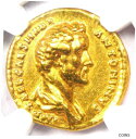 【極美品/品質保証書付】 アンティークコイン 金貨 Antoninus Pius Gold AV Aureus Roman Coin 138-161 AD - Certified NGC Choice VF ..