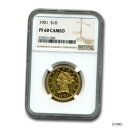  アンティークコイン 金貨 1901 $10 Liberty Gold Eagle PF-60 Cameo NGC - SKU#210151  #got-wr-011004-6783