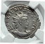 ڶ/ʼݾڽա ƥ    [̵] GALLIENUS Authentic Ancient Billon Silver Lyons 258AD Roman Coin NGC i81338