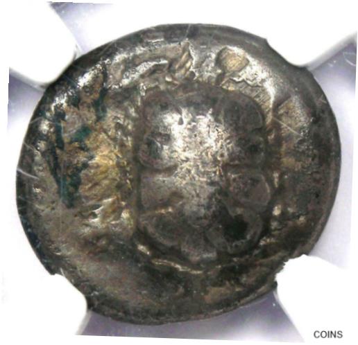 【極美品/品質保証書付】 アンティークコイン コイン 金貨 銀貨 [送料無料] Ancient Greece Aegina Turtle AR Drachm Silver Coin (350-338 BC) - NGC VF