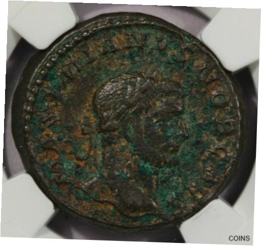 AD 305-311  BI ̥ॹ ꥦ NGC VF b-9305-311 AD Roman Empire BI Num...