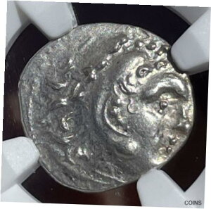 美しいケルト民族〜紀元前3世紀〜ARドラクム〜キオス〜アレクサンダー3世〜NGC AUBeautiful CELTS ~ 3rd century BC ~ AR Drachm ~ Chios ~ Alexander III ~ NGC AU