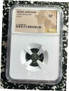 (紀元前 300 年頃) 古代ギリシャ アエオリス オートケイン AE10 NGC XF Lot#G1032(c. 300 BC) Ancient Greece...