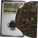 yɔi/iۏ؏tz AeB[NRC RC   [] ROMAN CONSTANTIUS II as Caesar Half Centenionalis AD 337-361 /BATTLE NGC (4)