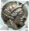 yɔi/iۏ؏tz AeB[NRC  ATHENS Greece 440BC Ancient Silver Greek TETRADRACHM Coin Athena Owl NGC i83830 [] #sct-wr-011040-5406