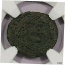 AD 364-375 西ローマ帝国 AE3 Nummus Valentinian I NGC Ch VF b-8364-375 AD Western Roman Empire AE3 Nummus Valentinian I NGC Ch VF b-8(3)