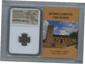 ڶ/ʼݾڽա ƥ    [̵] Constantinian cAD 330-340 ROMAN EMPIRE (BI Nummus) NGC AU50 Story Vault