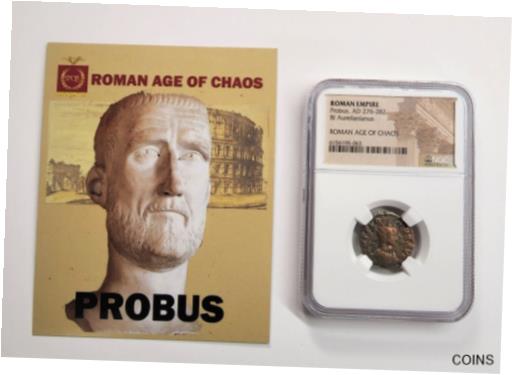 yɔi/iۏ؏tz AeB[NRC RC   [] AD 276-282 BI Aurelianianus - Probus, Age of Chaos, Ancient Coin - NGC