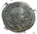  アンティークコイン コイン 金貨 銀貨  Severus Alexander AE Sestertius Copper Coin 222-235 AD - Certified NGC Choice XF