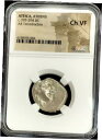 yɔi/iۏ؏tz AeB[NRC RC   [] 393 -294 BC SILVER ATTICA ATHENIAN OWL ATHENS TETRADRACHM COIN NGC CHOICE VF