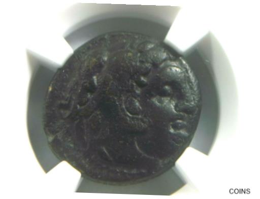 ڶ/ʼݾڽա ƥ    [̵] AE Unit of Alexander III the Great 336-323 BC NGC VF 6016