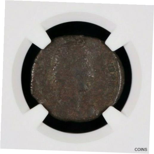  アンティークコイン コイン 金貨 銀貨  Roman Empire Constantius II AD 337-361 Bi Centenionalis Mint Uncertain NGC G