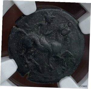 美しいテッサリア・クラノン 紀元前4世紀〜AE17〜NGC Ch VFBeautiful Thessaly Crannon 4th century BC~ AE17 ~ NGC Ch VF