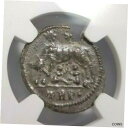 シーウルフ ツインズ コンスタンティン NGC XF ローマ帝国 ヌムス レムス ロムルス エプフィグ ホードShe-Wolf Twins Constantine NGC XF Roman Empire Nummus Remus Romulus Epfig Hoard(3)