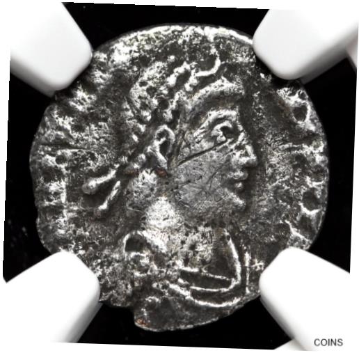 yɔi/iۏ؏tz AeB[NRC RC   [] Magnus Maximus. AD 383-388. AR Siliqua, Trier, NGC VF