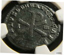 yɔi/iۏ؏tz AeB[NRC RC   [] Chi-Rho Reverse - Magnentius (AD 350-353) AE2 BI Centenionalis, NGC Ch VF