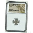 テッサリア、ファルカドン 5世紀後半から4世紀初頭。 BC NGC VF *タイ牧師* #9008200Thessaly, Pharcadon late 5th-early4rd Cent. BC NGC VF *Rev Tye's* #9008200(3)