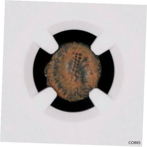  ۥΥꥦ AD 393-423 AE4 Nummus HERACLEA NGC VGWestern Roman Empire...