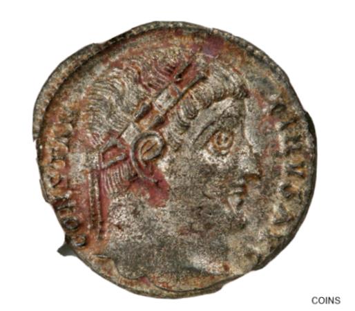 ڶ/ʼݾڽա ƥ    [̵] Constantine I the Great (AD 307-337). NGC MS. *Silvering*. Antioch Mint