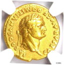  アンティークコイン 金貨 Domitian Gold AV Aureus Roman Coin 81-96 AD - NGC VF - 5/5 Strike and Surfaces!  #gct-wr-011044-1533