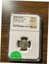 NGC CH.XF ローマ帝国クリスピーナ AD 177-182/3 AR デナリウス リバース ジュノ ピーコックNGC CH.XF Roman Empire Crispina AD 177-182/3 AR Denarius Reverse Juno Peacock
