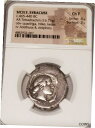 【極美品/品質保証書付】 アンティークコイン コイン 金貨 銀貨 [送料無料] Sicily Syracuse Tetradrachm Quadriga & Nike NGC CH Fine Ancient Silver Coin