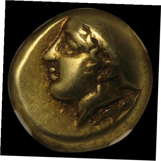  アンティークコイン コイン 金貨 銀貨  Ionia Phocaea EL Hecte Head of Female (477-388 BC) CH VF NGC - SKU#185979