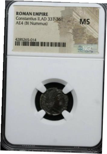 󥹥ƥ 2  337  361 ǯ AE4NGC MS Constantius II, AD 337-...