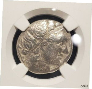 NGC 認証済み プトレマイオス 12 世 紀元前 80 〜 51 年 (13 年) 紀元前 69/68 年NGC AUTHENTICATED F PTOLEMY XII 80-51 bce( yr 13) 69/68 bce