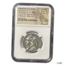 【極美品/品質保証書付】 アンティークコイン 硬貨 Elymais AR Tetradrachm Kamnaskires III/Ananze 82-72 BC Ch AU NGC - SKU#249412 [送料無料] #oot-wr-011044-3834