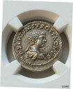 yɔi/iۏ؏tz AeB[NRC RC   [] Roman Empire GETA Denarius NGC MS Ancient Silver Coin
