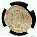 yɔi/iۏ؏tz AeB[NRC RC   [] Roman Empire Trajan Decius 249-251AD AR Silver Double Denarius NGC Ch VF 5/5-3/5
