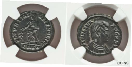  إʡӡ̥ॹ AD 324-330 NGC MS SECURITUSROMAN EMPIRE HELENA BI NUMM...