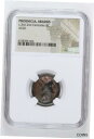 フェニキアのアラドス 本物の古代紀元前 2 〜 3 世紀のギリシャのコイン NGC 本物ARADOS in PHOENICIA Authentic Ancien...