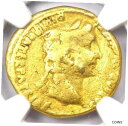 ゴールド アウグストゥス ゴールド AV アウレウス ローマ コイン 紀元前 27 年 - 紀元後 14 年 - 認定 NGC VGGold Augustus ...