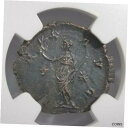 【極美品/品質保証書付】 アンティークコイン コイン 金貨 銀貨 [送料無料] Victorinus Romano Gallic Empire NGC AU BI Double Denarius Ancient Roman Coin