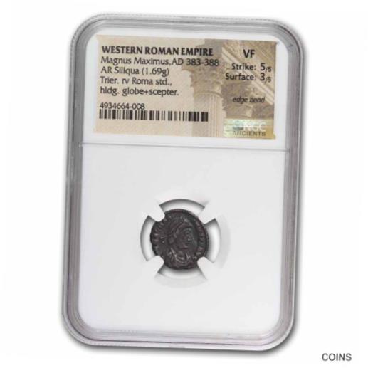  ޥʥ ޥåAR ꥯ (AD 383-388) VF NGC RIC IX 84 - SKU#250526West R...