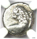 トラキア ケルソネソス AR ヘミドラクム ライオン シルバー コイン 紀元前 300 - 認定 NGC VFThracian Chersonesus AR H...