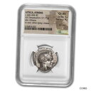 yɔi/iۏ؏tz AeB[NRC d Athens AR Tetradrachm Owl (440-404 BC) Ch AU NGC (Full Crest) - SKU#253540 [] #oot-wr-011045-523