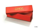 【極美品/品質保証書付】 アンティークコイン コイン 金貨 銀貨 [送料無料] Official NGC Red Coin Holder Display Box for 20 Slabs ~ New in Box