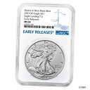 yɔi/iۏ؏tz AeB[NRC RC   [] 2021 (W) $1 Type 2 American Silver Eagle NGC MS69 ER Blue Label