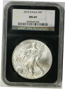 yɔi/iۏ؏tz AeB[NRC RC   [] 2010 Silver Eagle MS 69 $1 NGC Black Retro Slab 25th Anniversary