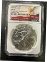 2016 シルバー イーグル NGC MS-70 - 未流通 - シルバー ASE - 認定スラブ - $12016 SILVER EAGLE NGC MS-70 - UNCIRCULATED - SILVER ASE - CERTIFIED SLAB - $1(3)