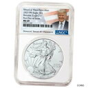 yɔi/iۏ؏tz AeB[NRC RC   [] 2021 (W) $1 Type 1 American Silver Eagle NGC MS69 FDI Trump Label