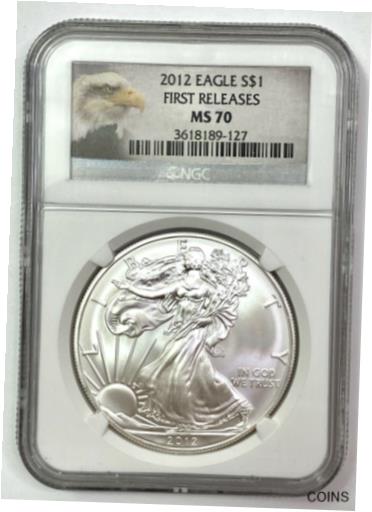 yɔi/iۏ؏tz AeB[NRC RC   [] 2012 American Silver Eagle 1oz .999 - NGC MS 70 First Releases - Eagle Label