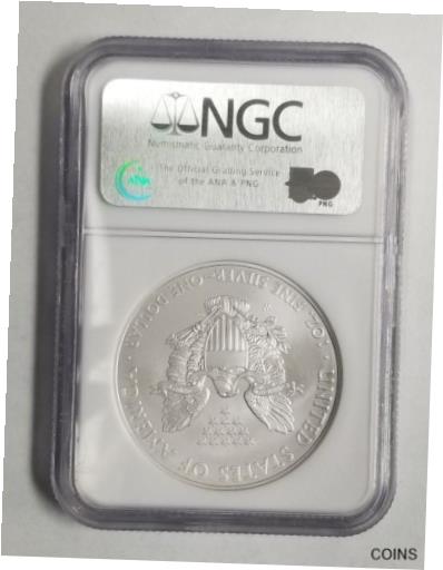 【極美品/品質保証書付】 アンティークコイン コイン 金貨 銀貨 [送料無料] 2008 W American Silver Eagle S$1 MS 70, West Point Mint NGC Certified (DS565) 2